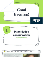 19.10.2020 11A - Knowledge Conservation