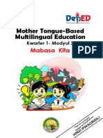 Mother Tongue-Based Multilingual Education: Mabasa Kita