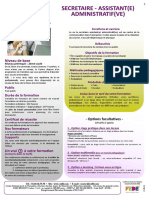 7 Secretaire Assistante Administrative F 25