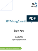 3GPP Technology Standards Roadmap: Stephen Hayes