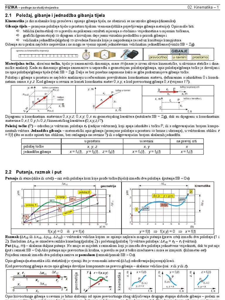 02 Kinematika | PDF