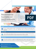 Food Safety Plus Food Safety Certification Requirements 2019.03