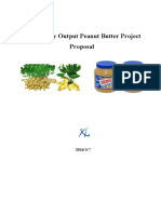 1.5-Ton Daily Peanut Butter Project Proposal