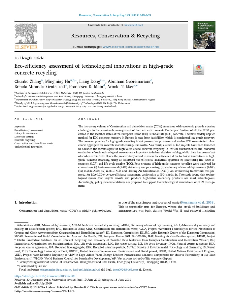 VEEP WP08 P DAP 060 01 Eco Efficiencyassessmentoftechnologicalinnovationsinhigh