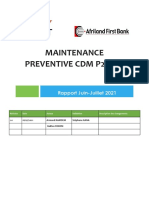 Rapport Maintenance Preventive CDM Afb
