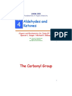 Chapter 4 Notes on Aldehydes and Ketones