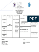 Learning Activities:: Written Work and Performance Task