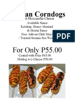 Corndog Promotion