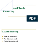 International Trade Financing