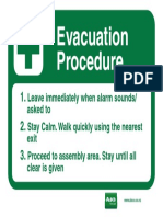 A4 Evacuation Procedure 1
