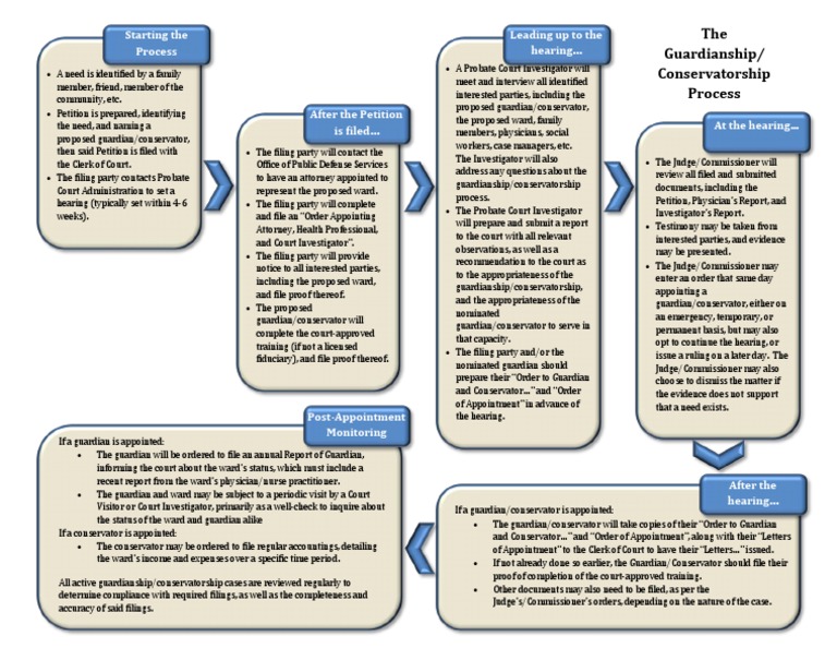 California Conservatorship Process Guide | PDF | Conservatorship ...