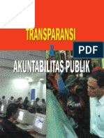 Transparansi Dan Akuntabilitas Publik