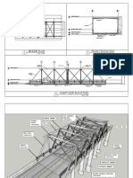 Bridge Plan 1 Front Elevation 2: Scale: 1:200M Scale: 1:100M