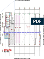 8th Floor Plan: Scale 1:100