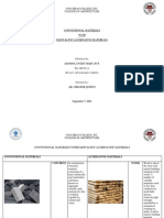 Conventional Materials With Equivalent Alternative Materials