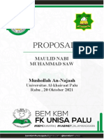 Proposal Maulid Nabi Muhammad SAW Tahun 2021
