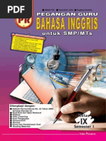 Download Evaluasi Bahasa Inggris Kelas IX Semester 1  by MTs Sirojulathfal SN53520242 doc pdf