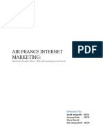 Air France Internet Marketing:: Submitted by