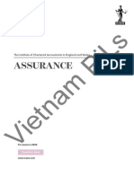 Assurance 2020 Question Bank + Vietnam PiLs