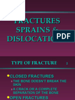 Fractures Sprains & Dislocations