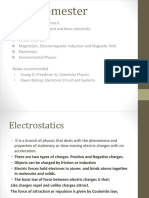 Topics for Applied Science II: Electrostatics, DC Circuits, Magnetism & More
