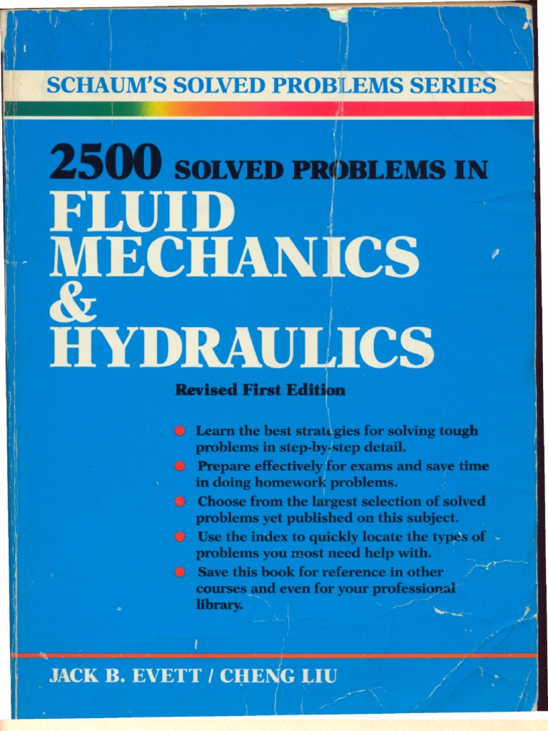 Fluid Mechanics - 2500 Solved Problems in Fluid Mechanics | PDF