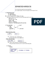 UNIT 3 REPORTED SPEECH (Done)