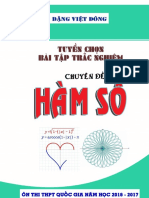 Chuyên Đề HÀM SỐ - Đặng Việt Đông