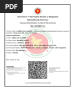 TPIN Certificate | PDF