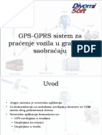 GPS-GPRS Sistem U Gradskom Saobraćaju