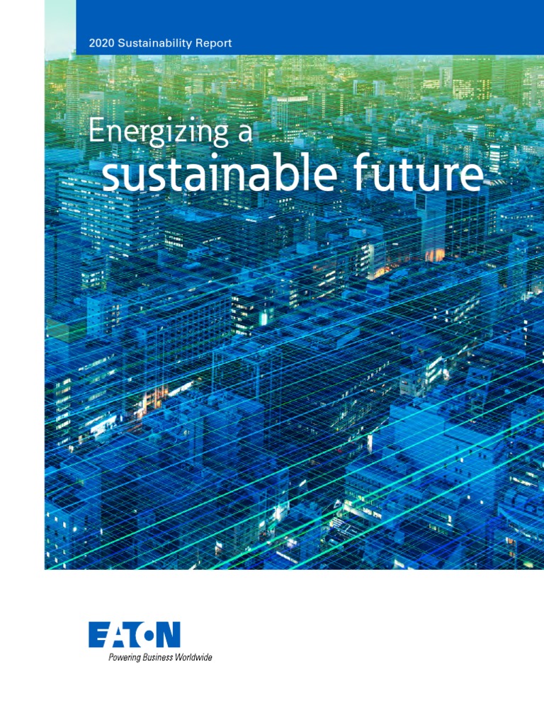 Eaton Sustainability Report | PDF | Sustainability | Efficient Energy Use