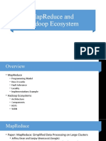 Mapreduce and Hadoop Ecosystem