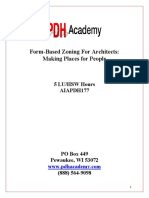 Form-Based Zoning For Architects: Making Places For People: 5 LU/HSW Hours AIAPDH177