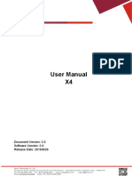 X4 - G Mid-Range IP Phones-X4 - X4G User Manual