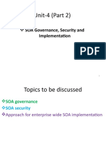 Unit-4 (Part 2) : SOA Governance, Security and