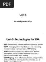 Unit-5: Technologies For SOA