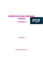 Komputer Dan Jaringan Dasar C2 Kelas X