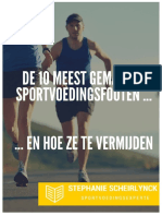 Sportvoedingsfouten - Stephanie Scheirlynck