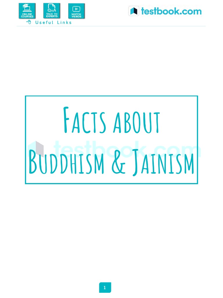 Buddhism and Jainism | PDF | Gautama Buddha | Noble Eightfold Path