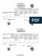 Workweek Plan: Chua Integrated School