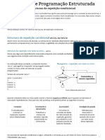 Estruturas de Repetição Condicionalf