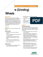 Abrasive (Grinding) Wheels: A Health and Safety Guideline For Your Workplace