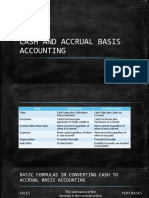 Cash and Accrual Basis Accounting