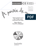 A Portée de Mots - Français CE1 - Livre de L'élève - Ed.2009