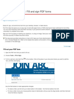 Fill and Sign PDF Forms: Acrobat Reader Help