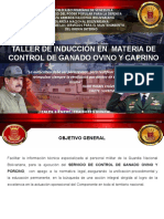 Taller de Inducción en Materia de Control de Ganado Ovino y Caprino