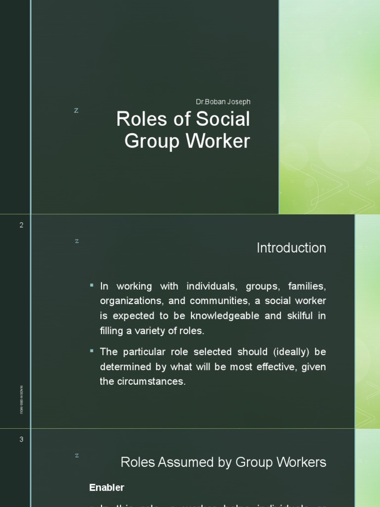 Social Worker Roles: Broker and Enabler | PDF | Mediation | Empowerment