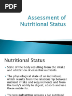 Assessment of Nutritional Status Final