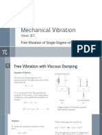 Mechanical Vibration Week#3