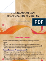 RENCANA PENJUALAN